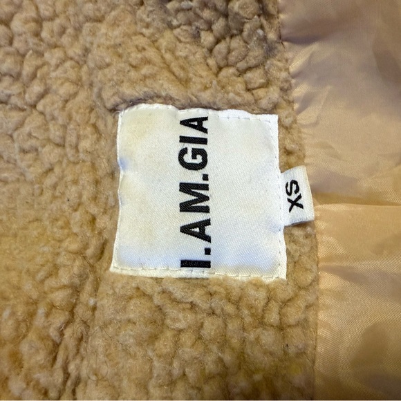 I.am.gia Tan Teddy Jacket - Picture 3 of 5